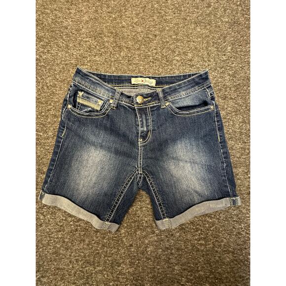 Love Indigo Pants - Love Indigo Denim Shorts Size 6 EUC